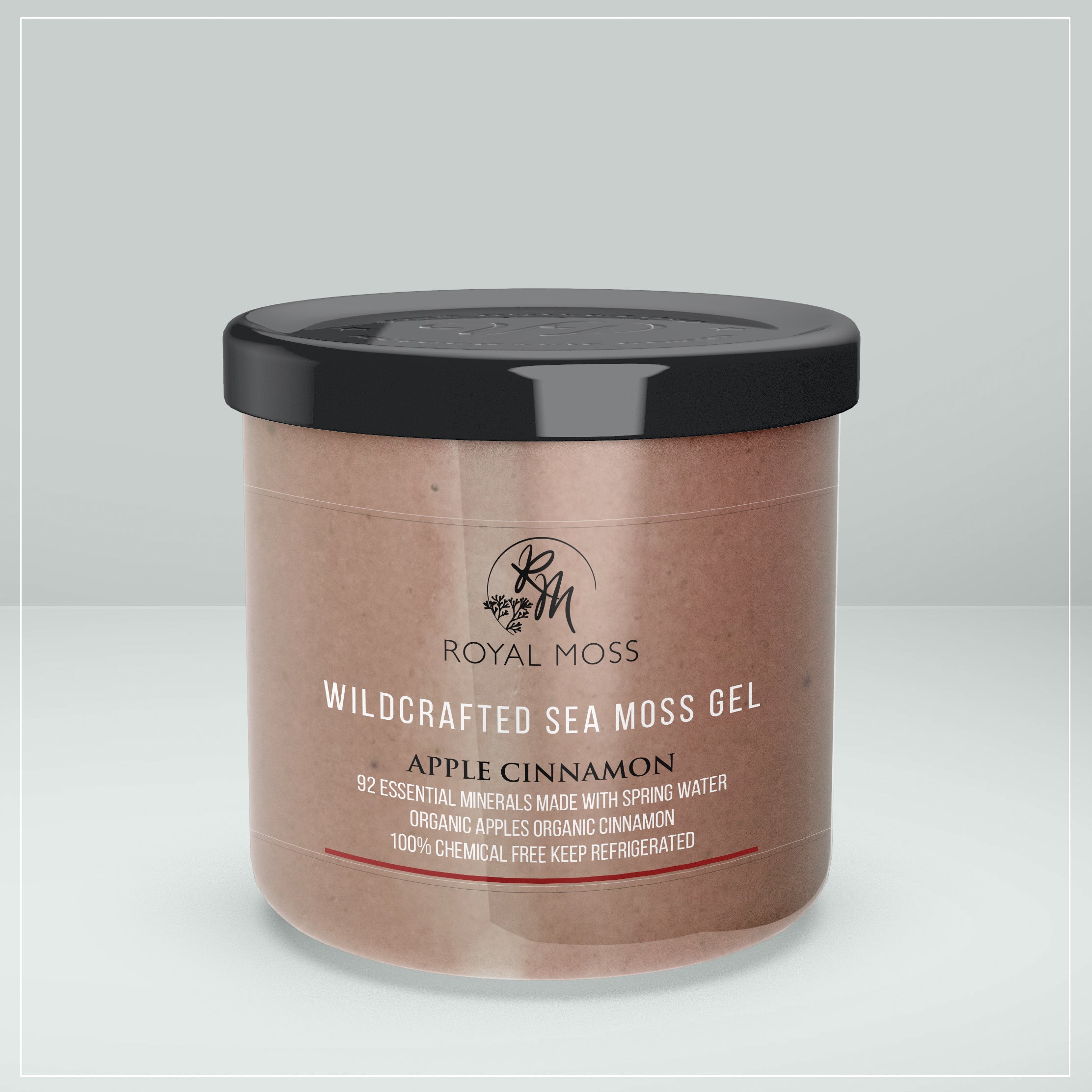 Wildcrafted Sea Moss Gel  Apple Cinnamon