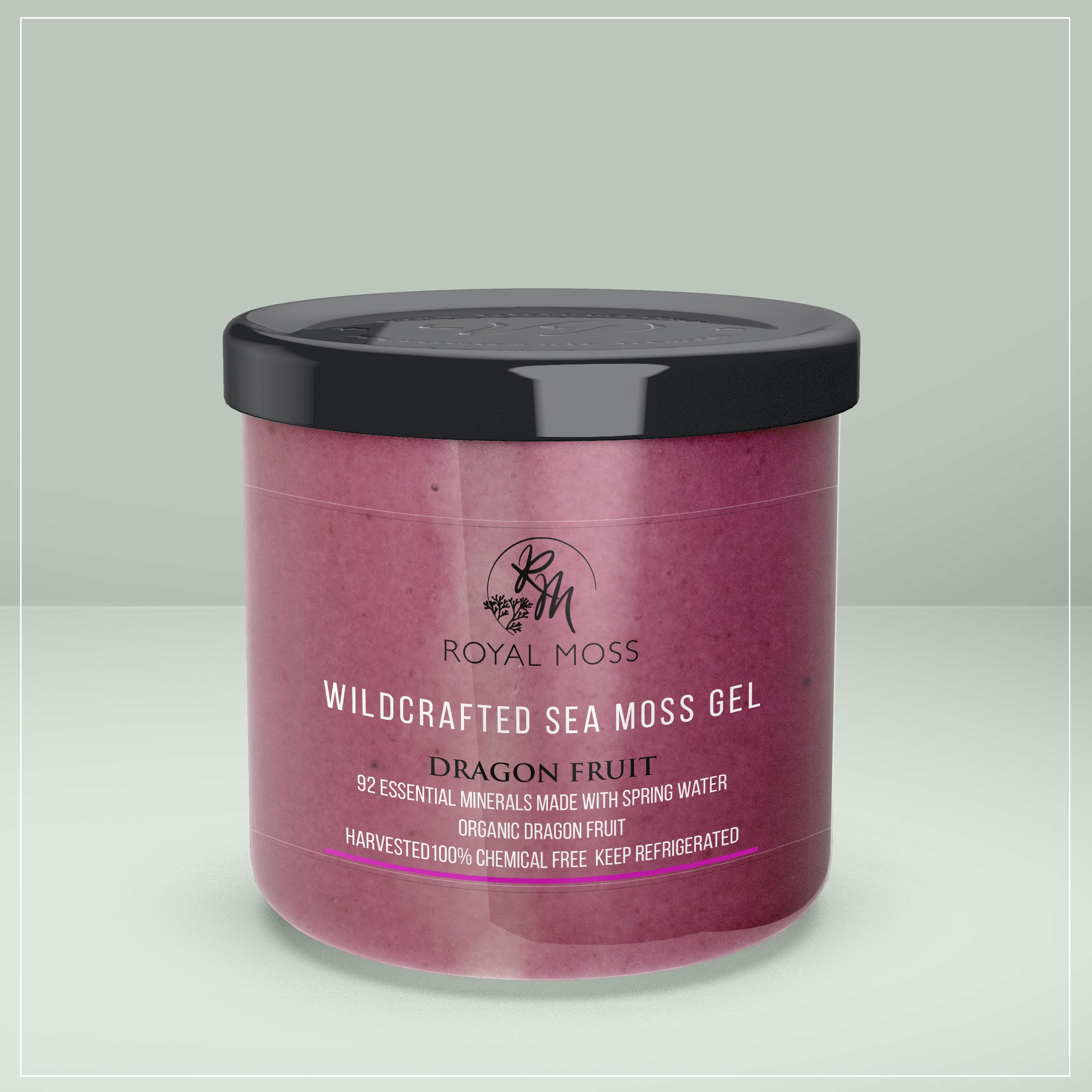 Wildcrafted Sea Moss Gel - Dragon Fruit