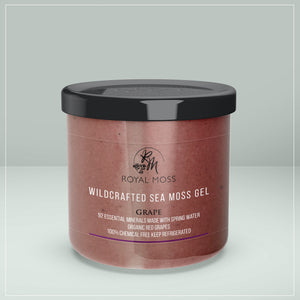 Wildcrafted Sea Moss Gel - Grape